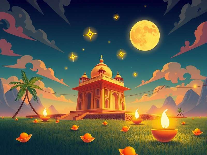 Helix Run Indian Diwali Theme